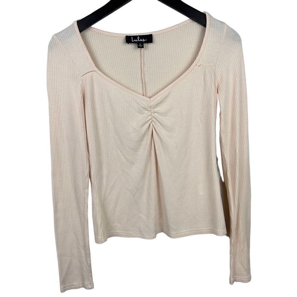 Lulus long sleeve top size large